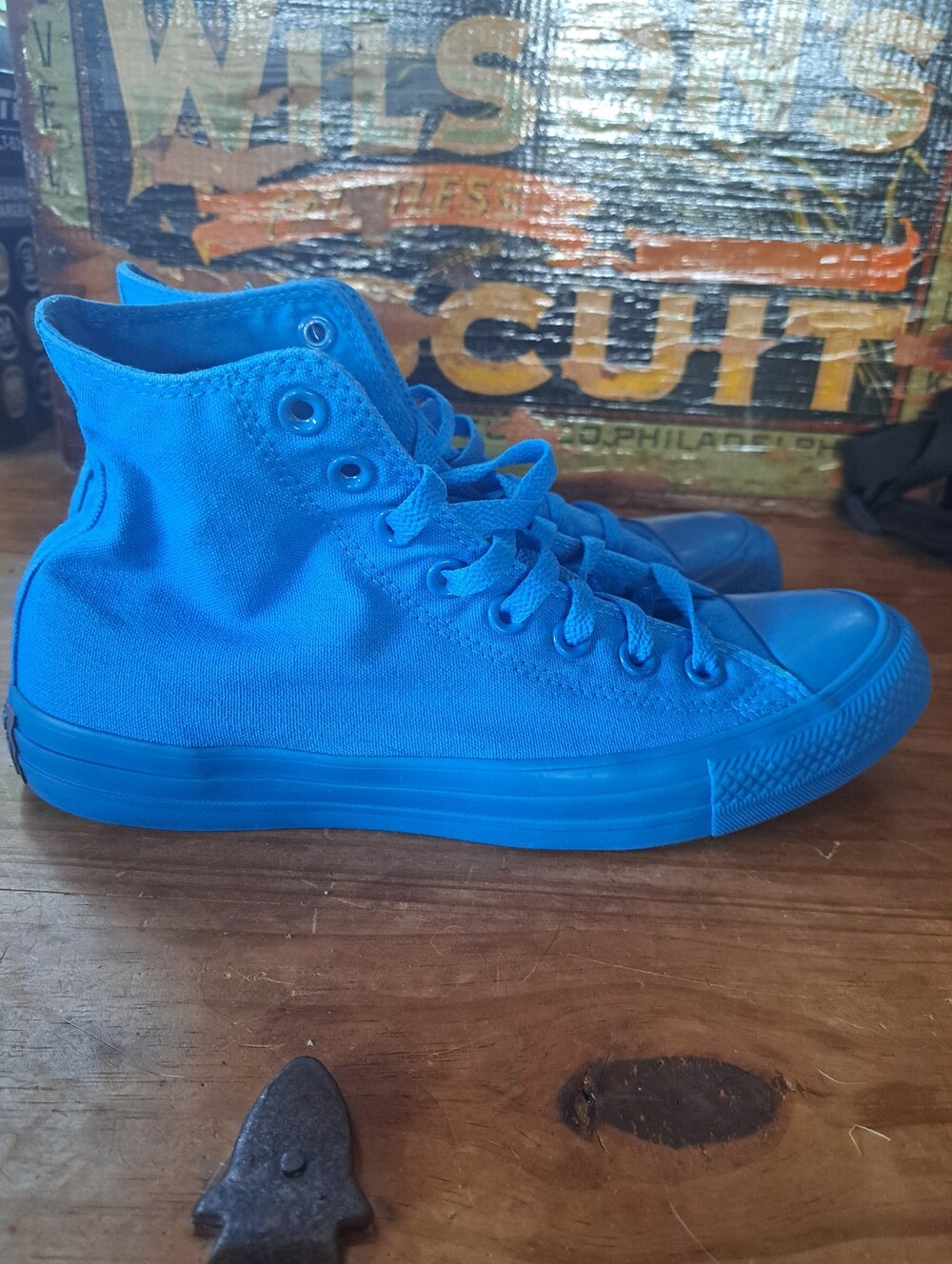 Converse Chuck Taylor All Star Hi Spray Paint Sneakers Women 9 Men 7 152704C - Picture 4 of 12